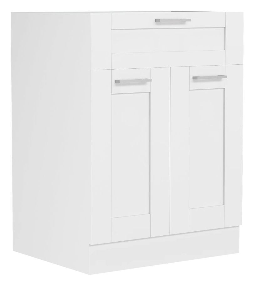 VCM NORDIC Colura kkkenunderskab, m. 2 lger, 1 skuffe, 1 hylde - hvid tr (B:60)