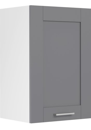 VCM NORDIC Colura kkken vgskab, m. 1 lge, 1 hylde - antracitgr/hvid tr (B:40)