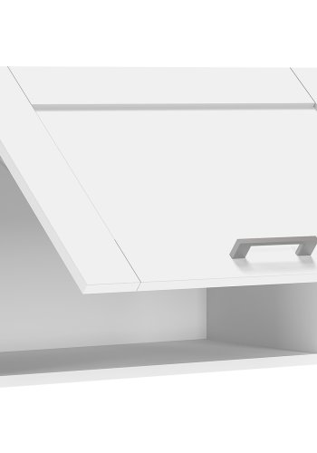 VCM NORDIC Colura kkken vgskab over emhtte, m. 1 lge - hvid tr (B:60)