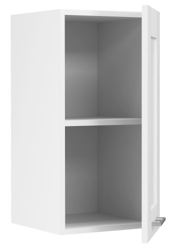 VCM NORDIC Colura kkken vgskab, m. 1 lge, 1 hylde - hvid tr (B:30)