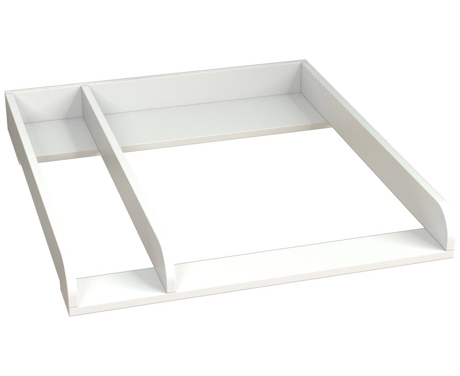 VCM NORDIC Malira M puslebord - hvid tr (65x73)