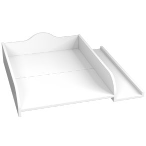 VCM NORDIC Malira L puslebord - hvid tr (81x72)