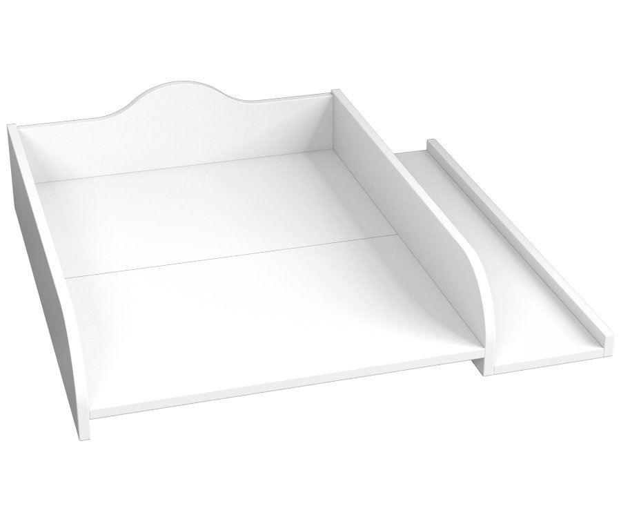 VCM NORDIC Malira L puslebord - hvid tr (81x72)