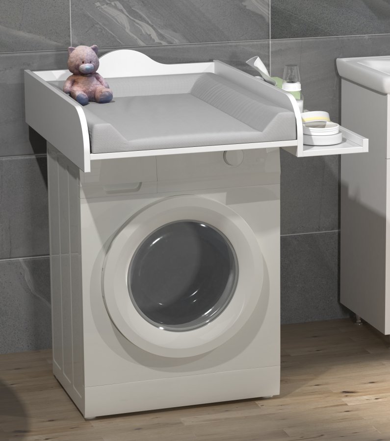 VCM NORDIC Malira L puslebord - hvid tr (81x72)