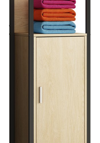 VCM NORDIC Edino badevrelseskab Midi, m. 1 lge - natur melamin