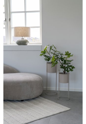 HOUSE NORDIC Blomsteropsats, stl, sand, st af 2