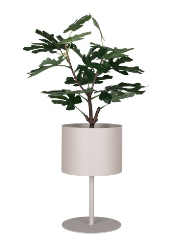 HOUSE NORDIC Planteopsats, stl, sand, 21,5x36 cm