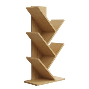 VCM-Nulis L reol, m. 6 bne rum - natur tr