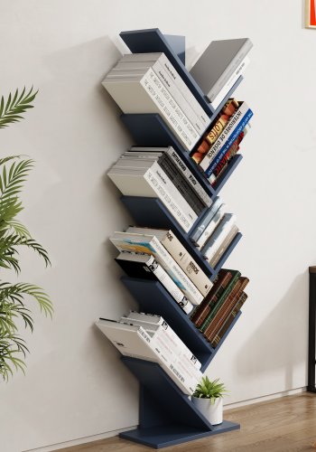 VCM-Nulis XL reol, m. 10 bne rum - antracitgr tr