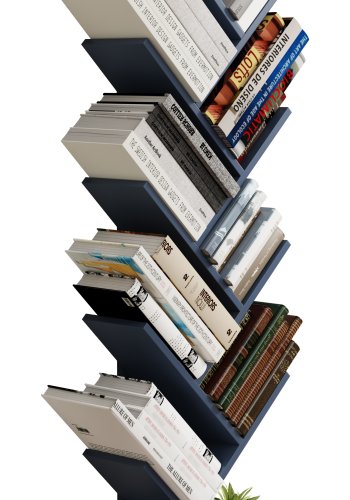 VCM-Nulis XL reol, m. 10 bne rum - antracitgr tr