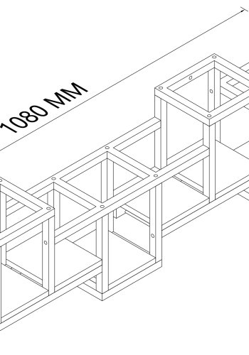VCM NORDIC Kolari M kkkenhylde - natur tr og sort jern