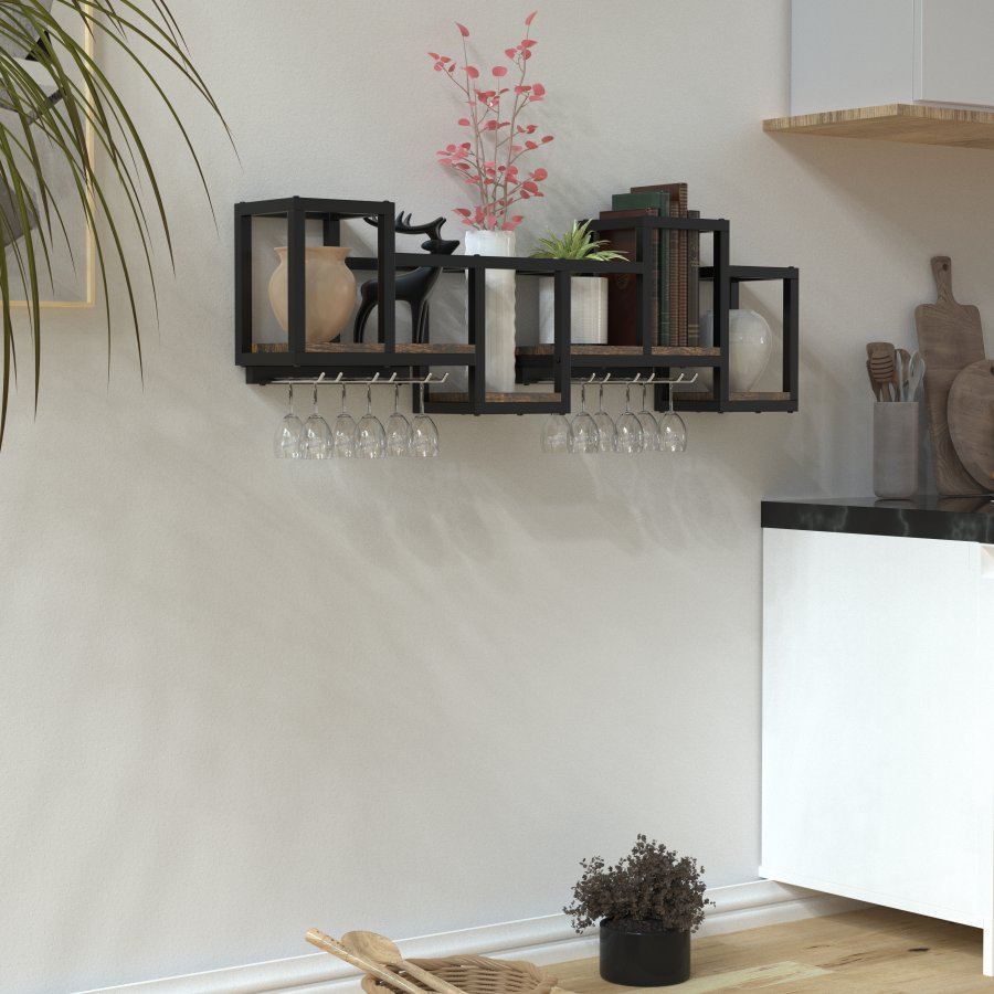 VCM NORDIC Kolari M kkkenhylde - natur tr og sort jern