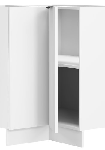 VCM NORDIC Fasola kkken hjrneunderskab, m. 1 lge, 1 hylde - hvid tr