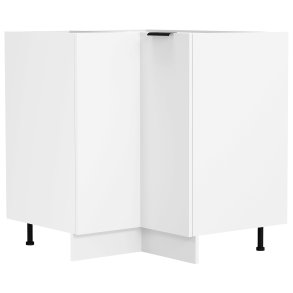 VCM NORDIC Fasola kkken hjrneunderskab, m. 1 lge, 1 hylde - hvid tr