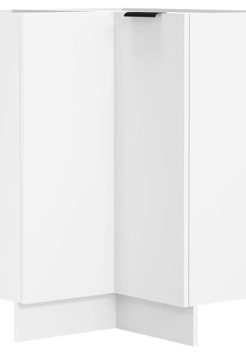 VCM NORDIC Fasola kkken hjrneunderskab, m. 1 lge, 1 hylde - hvid tr