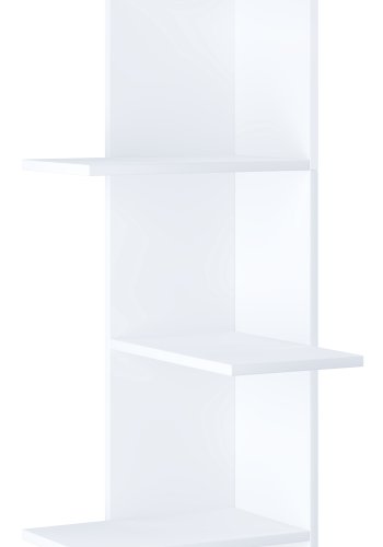 VCM NORDIC Balos XL hjrne vghylde - hvid tr