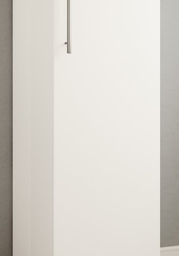 VCM NORDIC Engalo L reol til cd'ere og dvd'er, m. ls, 1 lge og 10 hylder - hvid tr