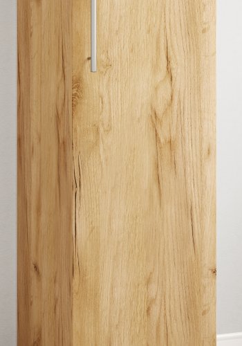 VCM NORDIC Engalo L reol til cd'ere og dvd'er, m. ls, 1 lge og 10 hylder - natur tr