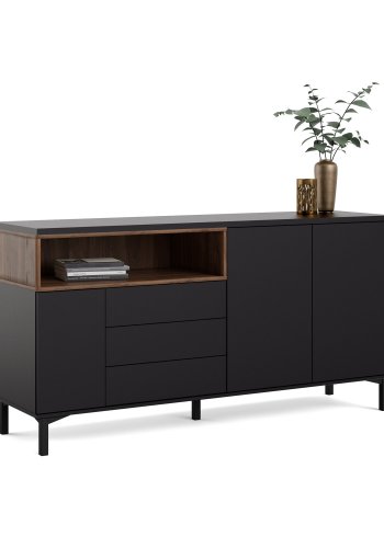 TVILUM Roomers sknk - Sort/Valnd