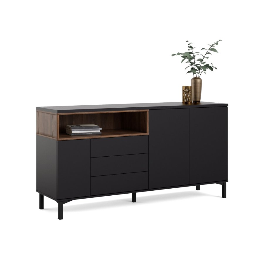 TVILUM Roomers sknk - Sort/Valnd