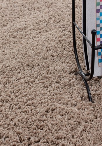 TEPPI Life gulvtppe, rektangulr - brun polypropylen (200-290)