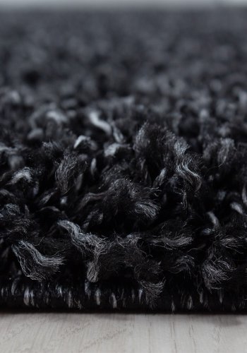 TEPPI Life gulvtppe, rektangulr - antracitgr polypropylen (200x290)