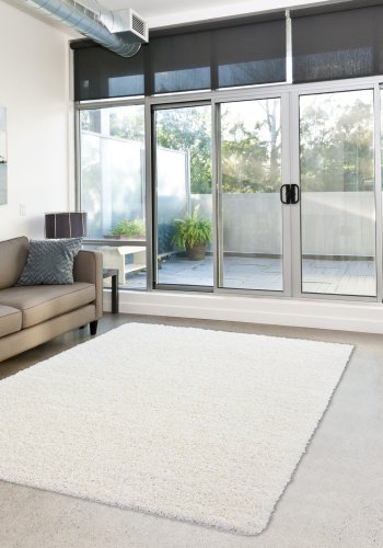 TEPPI Life gulvtppe, rektangulr - creme polypropylen (140x200)