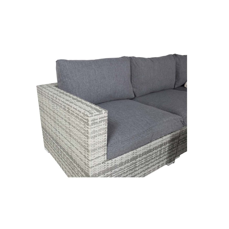 VENTURE DESIGN Amazon modul sofa havest 3+2+1 m. gr hynder - gr rattan og aluminium