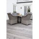VENTURE DESIGN Vikelund - Armchair - Grey/grey cushion