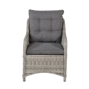 VENTURE DESIGN Vikelund - Armchair - Grey/grey cushion