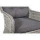 VENTURE DESIGN Vikelund - Armchair - Grey/grey cushion