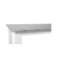 VENTURE DESIGN Parma rektangulr havebord - gr polywood hvid aluminium (110x60)
