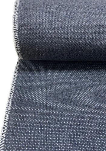 TEPPI Cavita Hall gulvtppe m. mnster, rektangulr - multifarvet bomuld og chenille (100x300)