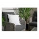 VENTURE DESIGN Vikelund sofa havest m. gr hynder - gr rattan og aluminium