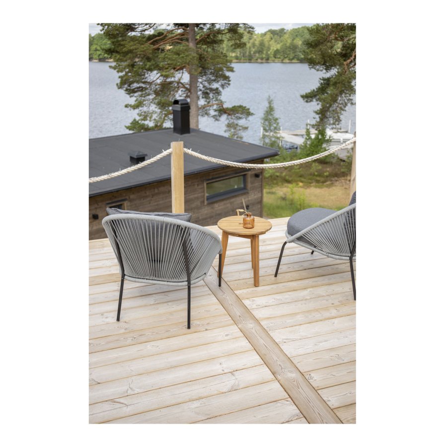 VENTURE DESIGN rund Chania udendrs sidebord - natur akacietr (40)