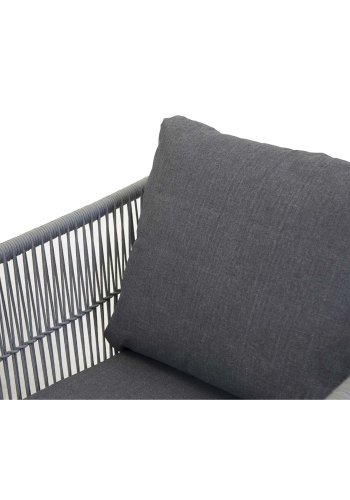 VENTURE DESIGN Chania havest - natur akacietr og gr aluminium 