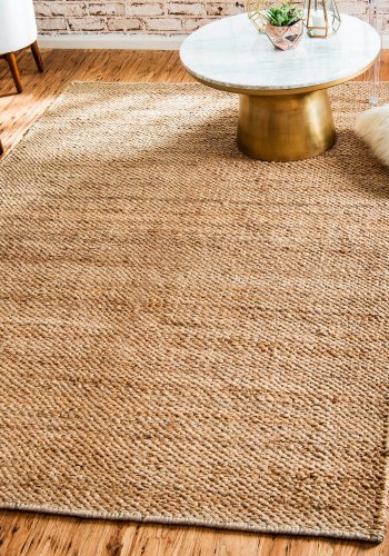 TEPPI 00015A gulvtppe, rektangulr - natur jute (200x290)