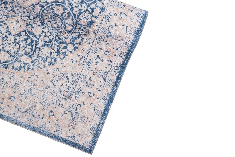 TEPPI 4014A gulvtppe, rektangulr - multifarvet fljl stof (160x230)