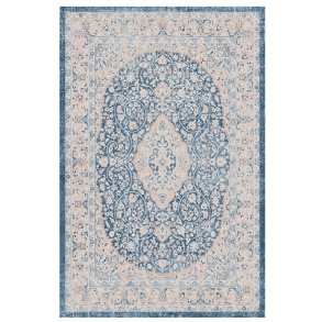 TEPPI 4014A Hall gulvtppe, rektangulr - multifarvet fljl stof (80x150)