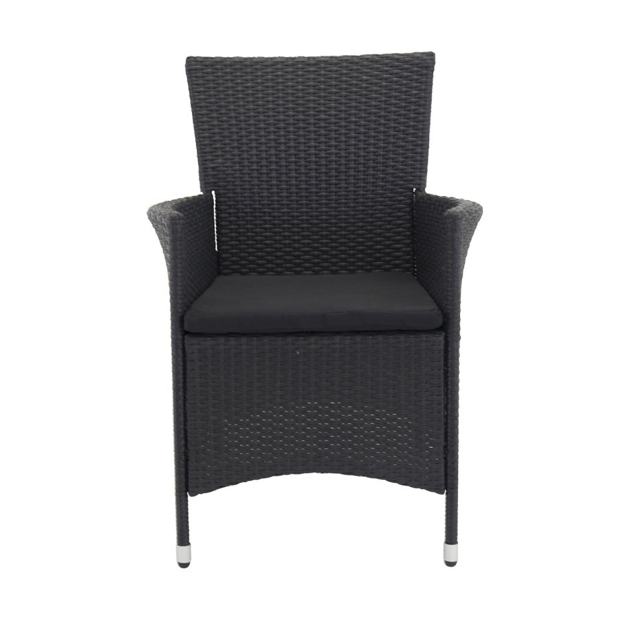 VENTURE DESIGN Knick havestol m. armln - sort stl 