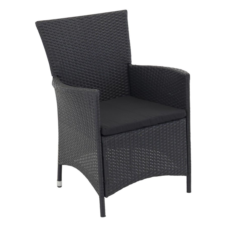 VENTURE DESIGN Knick havestol m. armln - sort stl 