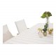 VENTURE DESIGN rektangulr Marbella havebord m. udtrk - hvid aluminium 