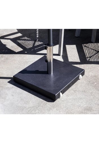 VENTURE DESIGN Stathera parasolfod m. hjul - granit