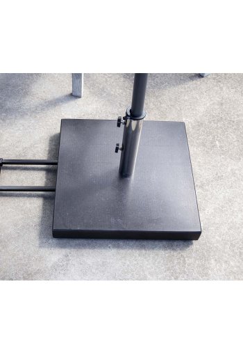 VENTURE DESIGN Stathera parasolfod m. hjul - granit