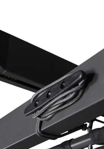 VENTURE DESIGN Lazio pergola, rektangulr - sort polyester og sort aluminium (393x293)