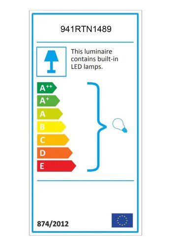 LUMI Flüt LED vglampe, m. bevgelig lampehoved - guld metal