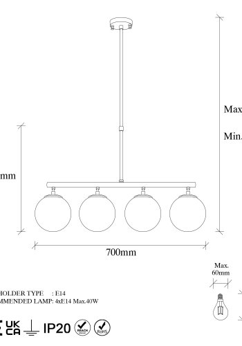 LUMI Fundão lysekrone -942FLG1192
