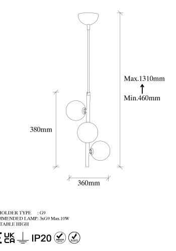 LUMI  lysekrone -942FLG1284
