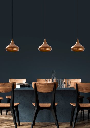 LUMI Muba loftlampe, m. justerbar hjde - multifarvet metal