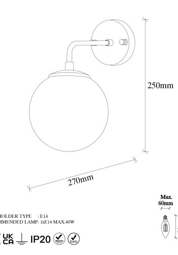 LUMI Melilla vglampe -942FLG1326